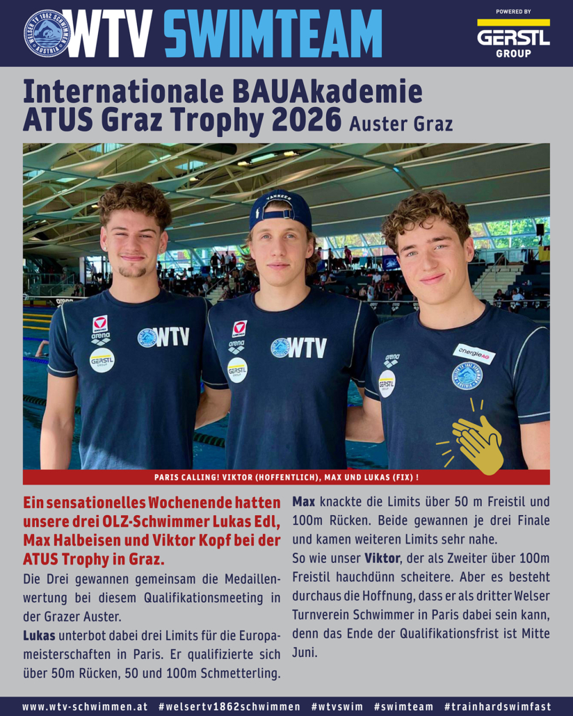 Internationale BAUAkademie ATUS Graz Trophy 2026 - Auster Graz