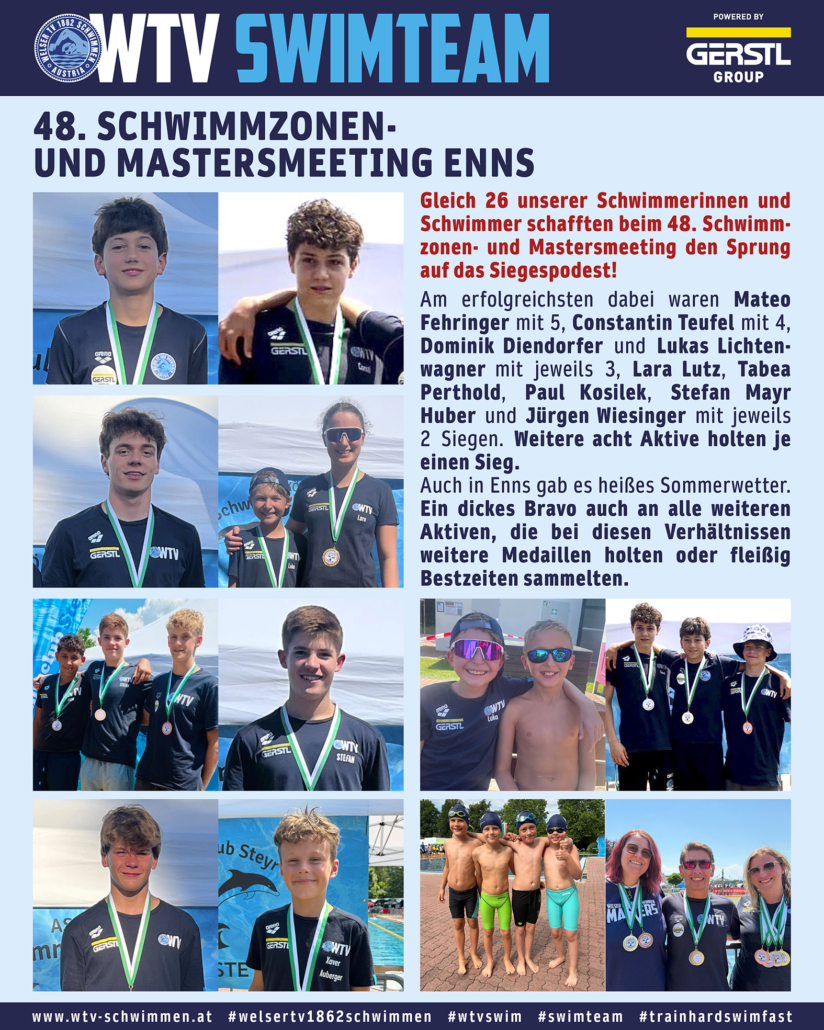 48. Schwimmzonen- und Mastersmeeting Enns