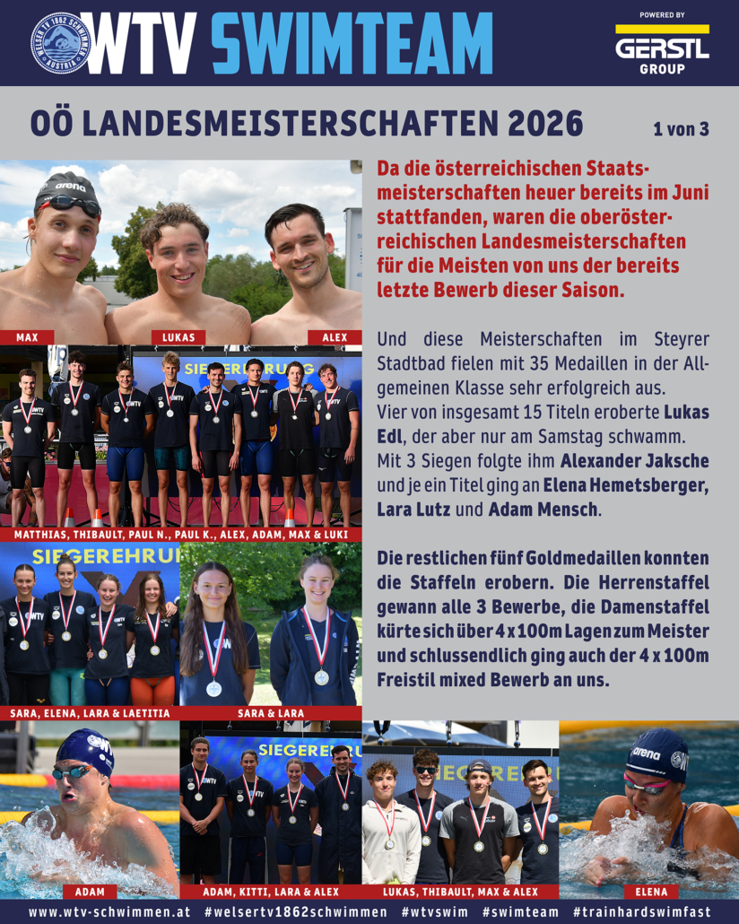 OÖ Landesmeisterschaften 2026 - Stadtbad Steyr /1