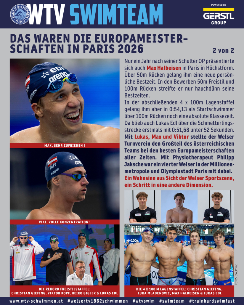 Das waren die Europameisterschaften in Paris 2026 /2